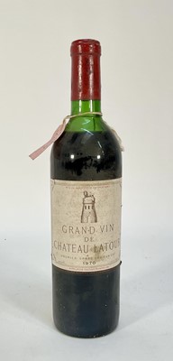 Lot 16 - One bottle, Grand Vin de Chateau Latour 1970