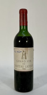 Lot 21 - One bottle, Grand Vin de Chateau Latour 1965