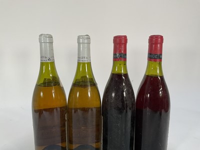 Lot 19 - Nine bottles of wine including: Chablis Grand Cru 1988, Musigny 1986, Clos de L'Oratoire des Papes 2008, Chateau de Riviere Chinon 1987, half bottle of Chateau Bourgneuf 1959 and others