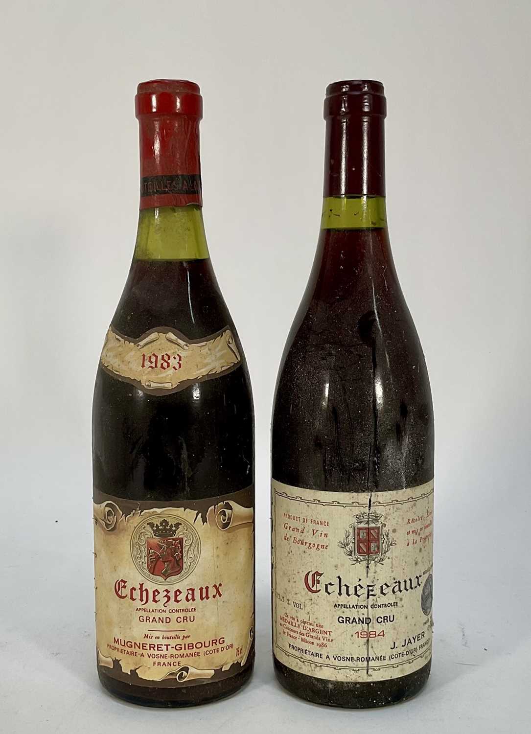 Lot 20 - Two bottles, Echezeaux Grand Cru 1983, Mugneret-Gibourg and Echezeaux Grand Cru 1984, J. Jayer