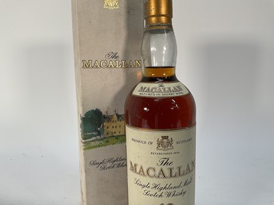 Lot 31 - One bottle, The Macallan Single Malt Highland Scotch Whisky, 10 year old, 40%., 75cl., in original card box