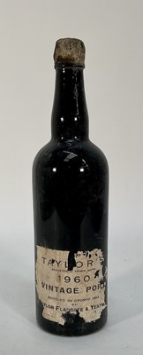 Lot 35 - One bottle, Taylor's 1960 Vintage Port, bottled 1962