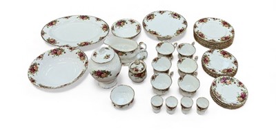 Lot 2330 - Collection of Royal Albert Old Country Roses pattern dinner and tea wares.
