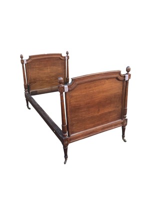 Lot 5338 - French oak single bed