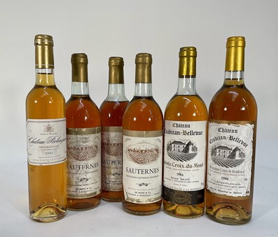 Lot 69 - Six bottles, Sauternes and other sweet wines