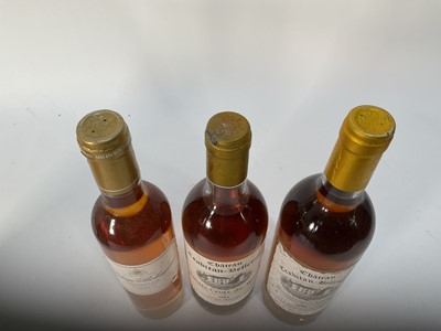 Lot 69 - Six bottles, Sauternes and other sweet wines