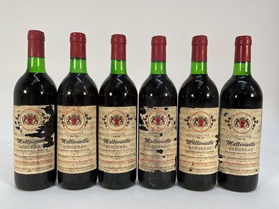 Lot 70 - Twelve Bottles, Domaine de la Mallevieille Bergerac 1978