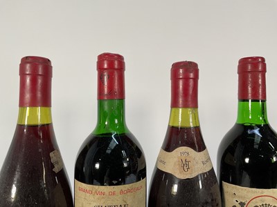 Lot 71 - Twelve bottles, mixed reds, various vintages
