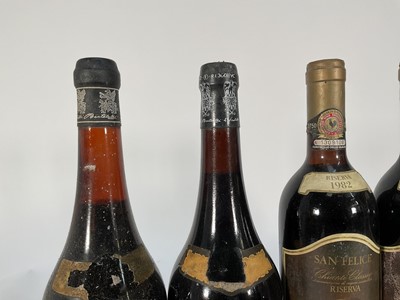 Lot 72 - Twelve bottles, Italian reds, 1970s and 1980s vintages