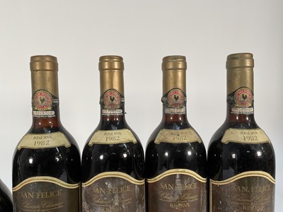 Lot 72 - Twelve bottles, Italian reds, 1970s and 1980s vintages