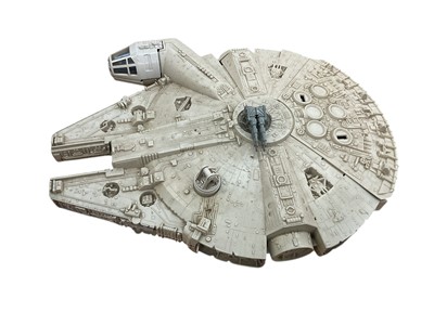 Lot 2087 - Lucas Films Star Wars Millenium Falcon, loose, 40cm wide (1)