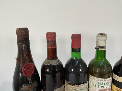 Lot 74 - Twelve bottles, mixed reds, French and Italian