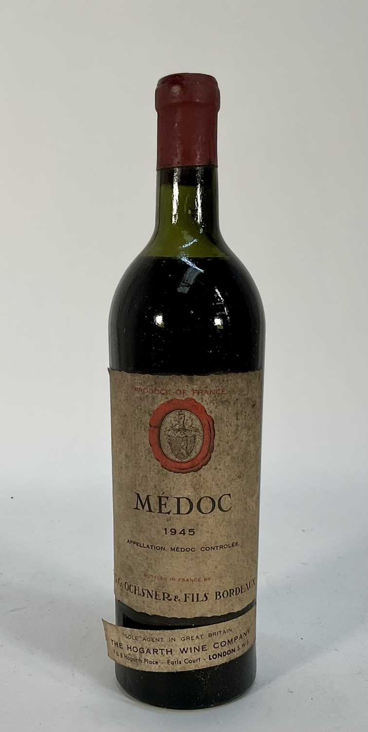 Lot 76 - One bottle, Medoc 1945, G. G. Ochsner & Fils, Bordeaux