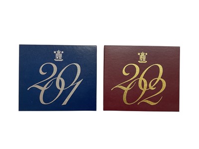 Lot 476 - World - Mixed coinage to include G.B. Royal Mint proof year sets 1987, 1997, 2001 x 2, 2002 x 2, 2003, stamp covers to include some silver issues & flatpack issues etc. (Qty)