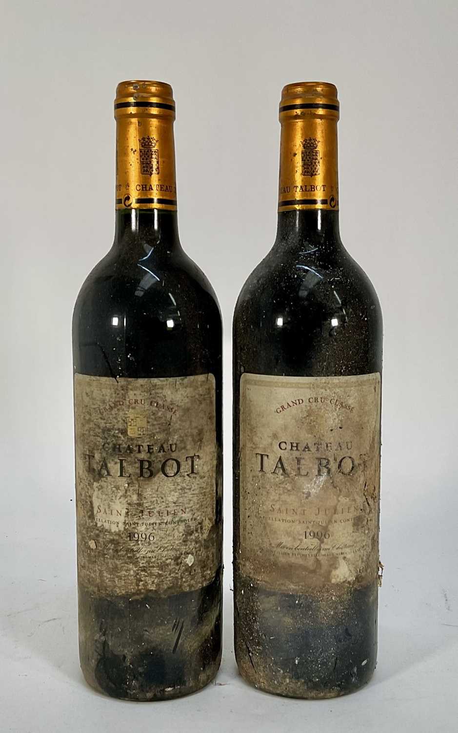 Lot 82 - Two bottles, Chateau Talbot Saint Julien 1996