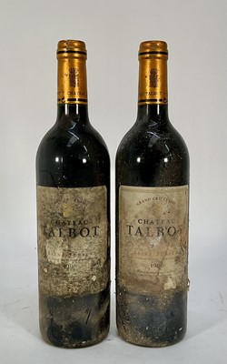 Lot 82 - Two bottles, Chateau Talbot Saint Julien 1996
