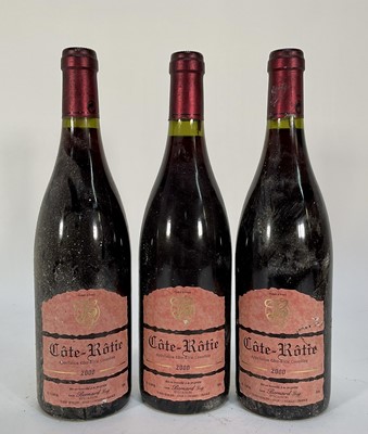 Lot 83 - Three bottles, Cote-Rotie 2000