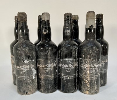 Lot 84 - Eight bottles, Quinta da Eira Velha 1978 Vintage Port