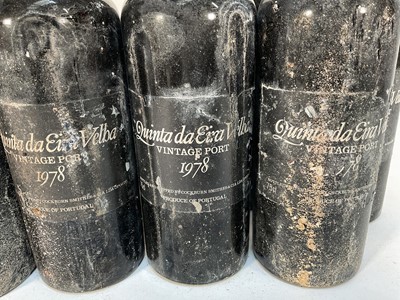 Lot 84 - Eight bottles, Quinta da Eira Velha 1978 Vintage Port