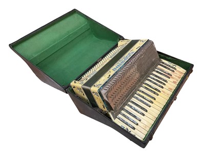 Lot 2741 - Paolo Soprani Castelfidardo piano accordion, 120 buttons