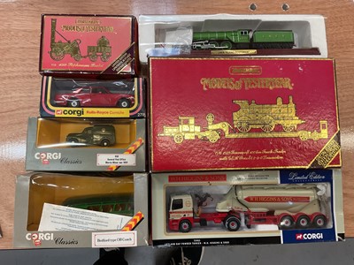 Lot 2098 - Corgi Rolls Royce Corniche No.279, Corgi Classics, Matchbox Models of Yesteryear and other diecast vehicles, boxed (2 boxes)
