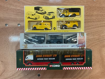 Lot 2102 - Mixed lot of diecast vehicles, boxed and unboxed (2 boxes)