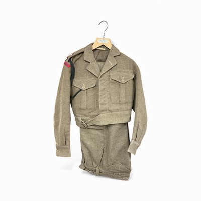 Lot 816 - 1950s Royal Engineers Officers uniform and related ephemera and two period photograph albums of his overseas service