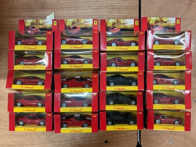 Lot 2104 - Shell V-Power 1:38 scale Ferrari Sports cars &...