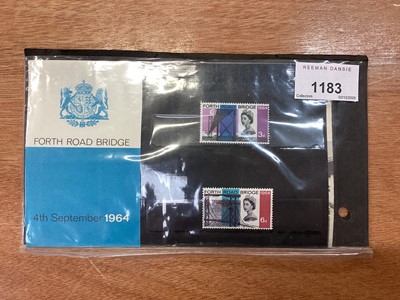 Lot 1183 - Stamps GB Forth Road Bridge presentation pack.