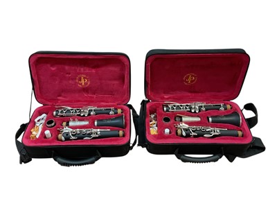 Lot 2701 - Two John Packer JP 121 MK 4 clarinets in cases. (2)