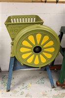 Lot 3886 - R. Hunt & Co. 'Gem' turnip cutter in green and...