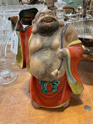 Lot 5192 - Oriental porcelain figure "Hotei"