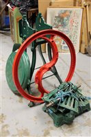 Lot 3889 - R. Hunt & Co. chaff cutter - partially restored