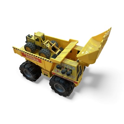 Lot 2109 - Tonka vintage plastic construction vehicles and monster truck (5)