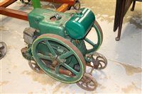 Lot 3891 - Ruston Hornsby Hopper cooled 3HP class PB...