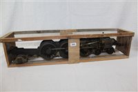 Lot 2800 - Partially constructed live steam locomotive...