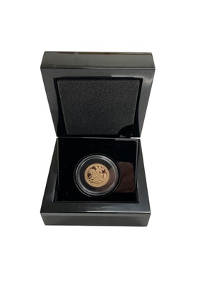 Lot 505 - St Helena - Gold proof Sovereign East India Company