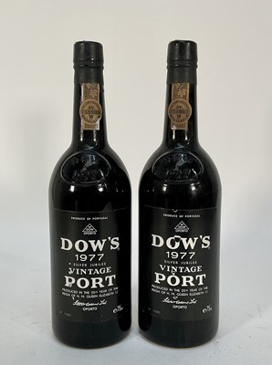 Lot 88 - Two bottles, Dow's 1977 Silver Jubilee Vintage Port