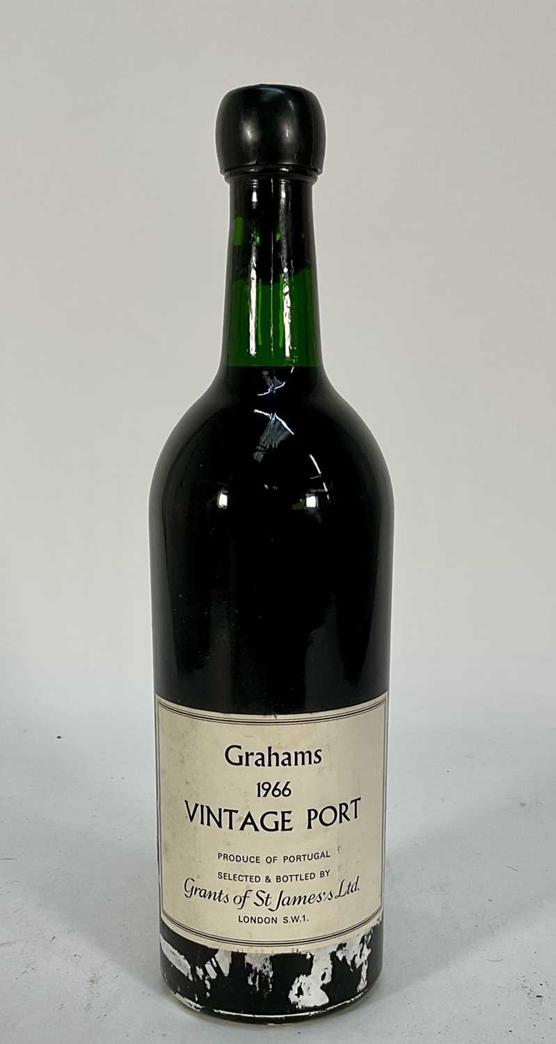 Lot 89 - One bottle, Grahams 1966 Vintage Port