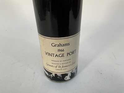 Lot 89 - One bottle, Grahams 1966 Vintage Port