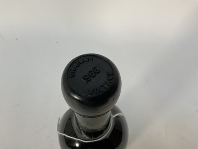 Lot 89 - One bottle, Grahams 1966 Vintage Port