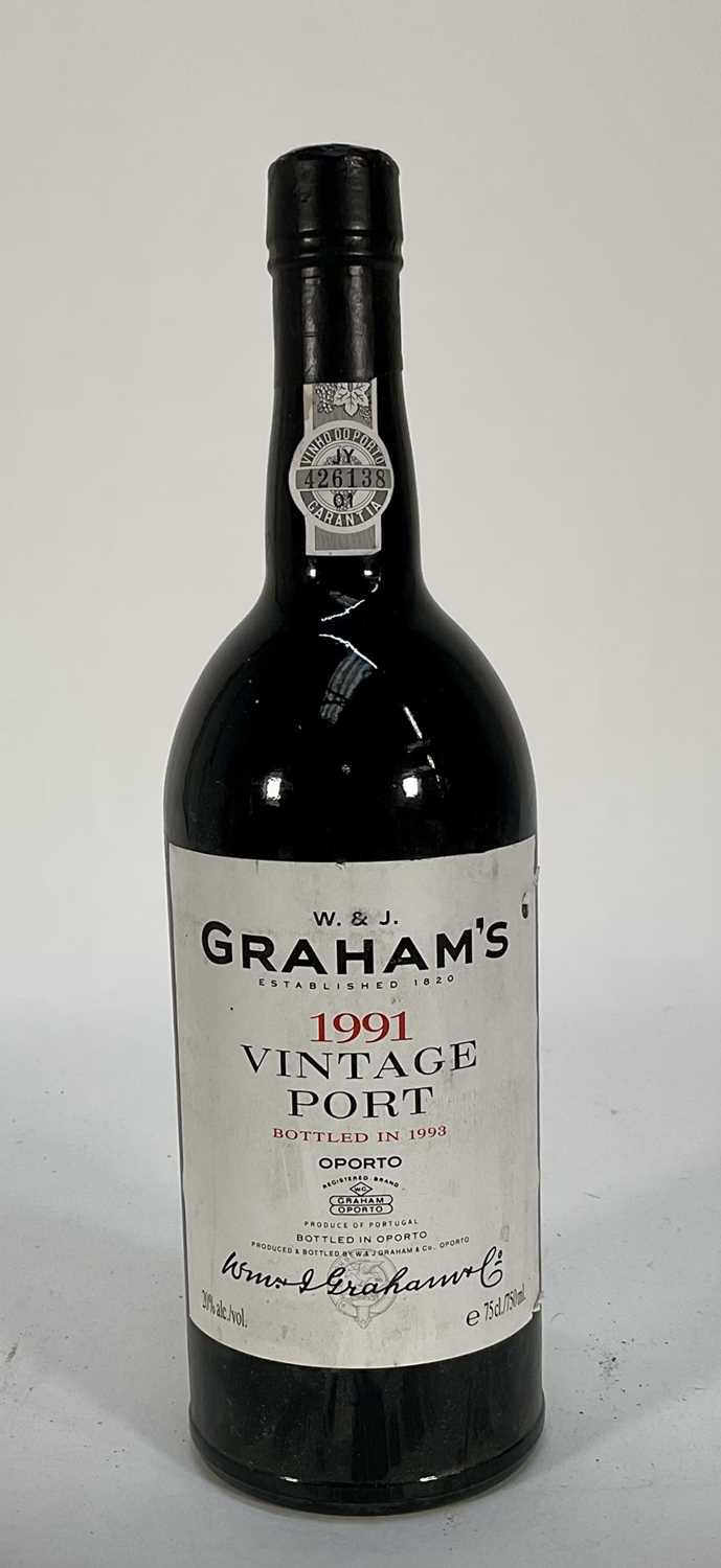 Lot 90 - One bottle, Graham's 1991 Vintage Port, bottled 1993