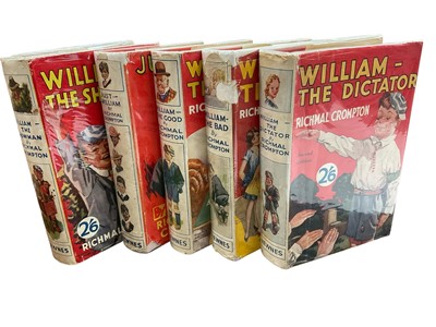Lot 1392 - Richmal Crompton - Collection of Just William books, Biggles and various other collectibles