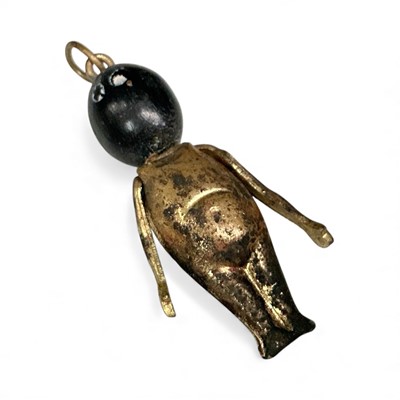 Lot 778 - First World War lucky 'Touch Wud (Touch Wood) / Fums Up' charm