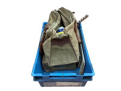 Lot 2995 - Collection of medical related equipment and other items from Dr. S. R. Prall M.D. to include a book- The Ghosts of My Friends, plaques and other items.