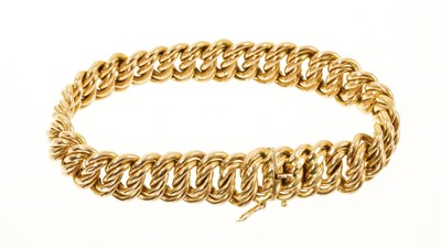 Lot 466 - Antique French gold bracelet