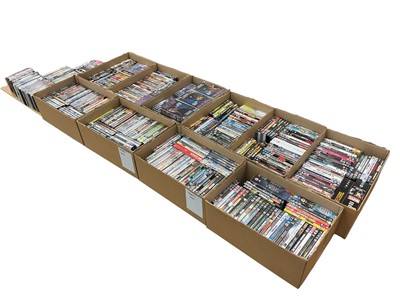 Lot 2751 - Ten boxes of DVD's