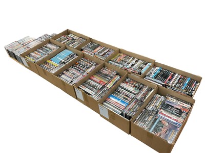 Lot 2752 - Ten boxes of DVD's