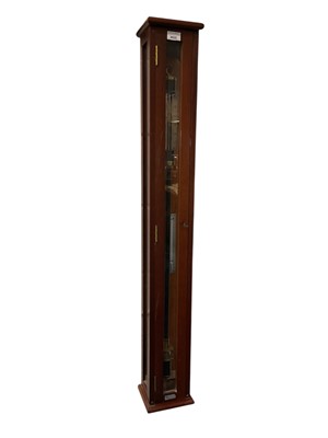 Lot 3025 - Early 20th century ships barometer by Griffin, London, in mahogany case.
