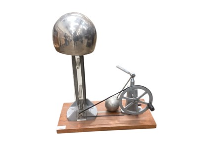 Lot 3028 - Mid 20th century Van de Graaff generator by Harris.